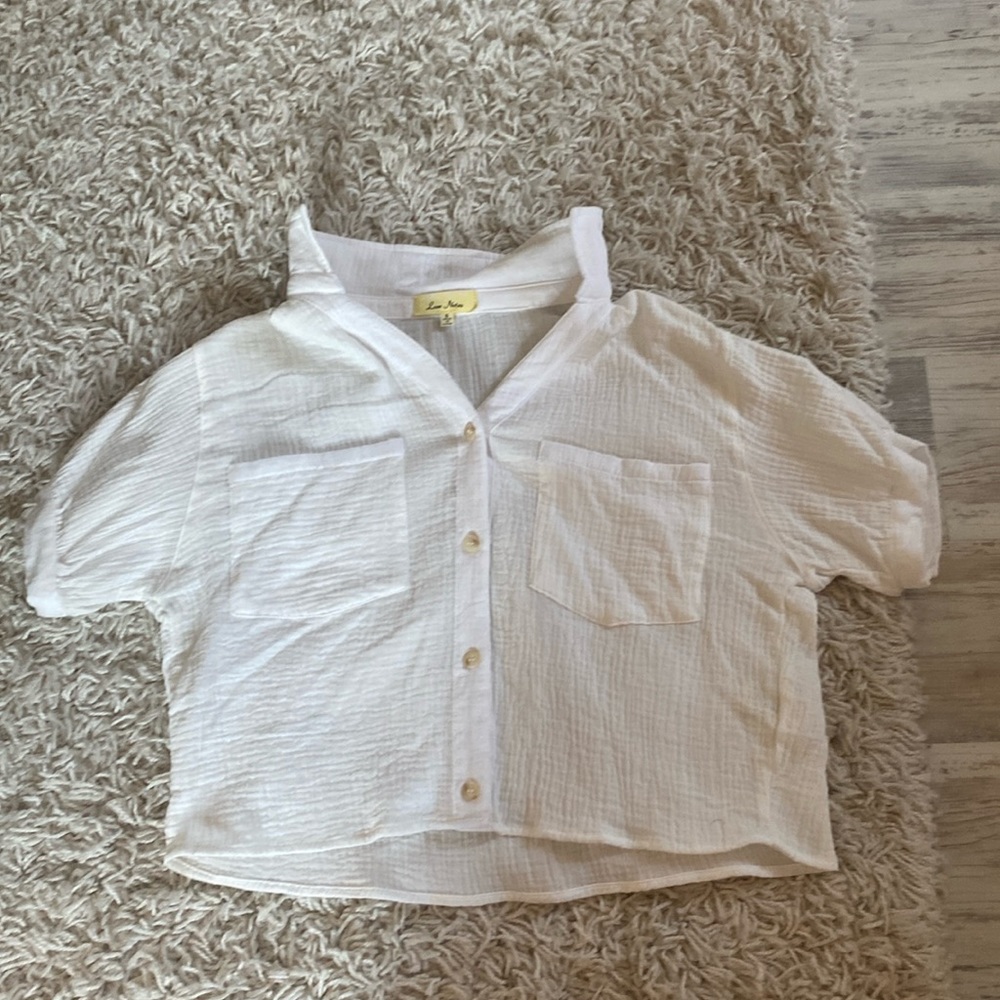 Crop Short Sleeve Top (Never Worn)